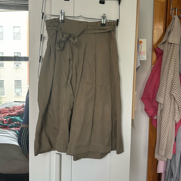 NWT Zara Tan Long Skort - Picture 2 of 6